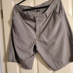 Oneill Grey Shorts Surfer Skater Swim Size 36 Beach Golf Travel